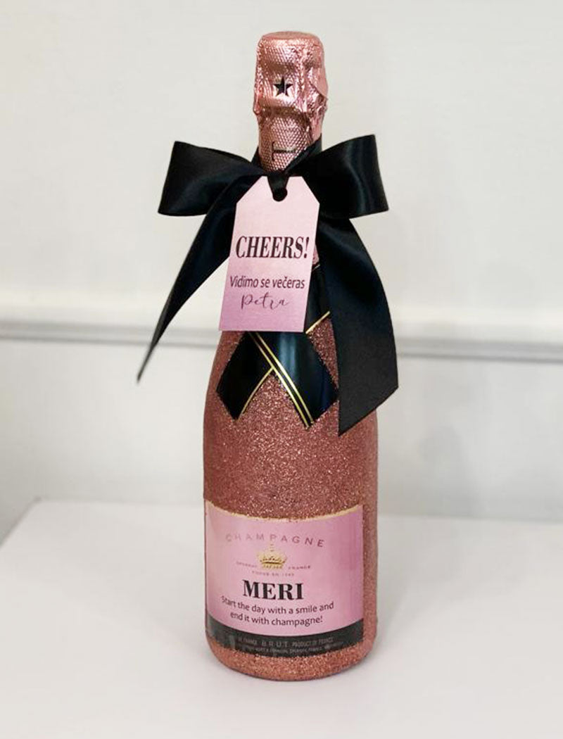 Personalizirani šampanjac 0.7l GLITTER