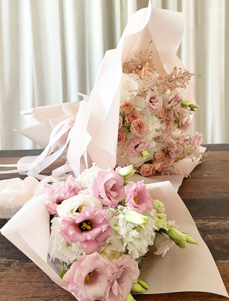 Matching bouquets