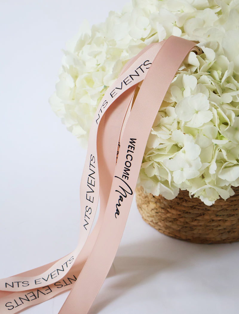 Flower basket "Hydrangea Bliss" MINI