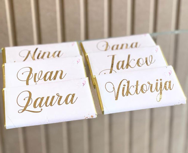 Personalizirana čokoladica ”FOIL”