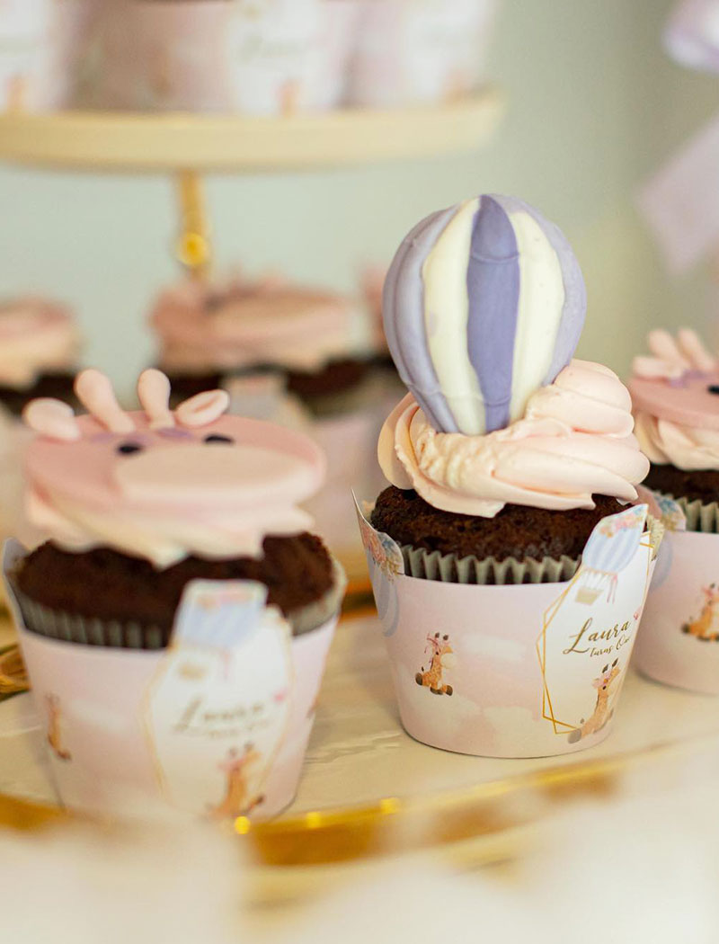 Personalizirani omoti za cupcakes /set 10