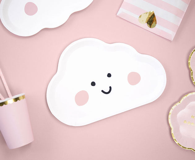 Papirnati tanjuri “LITTLE CLOUD” 6/1