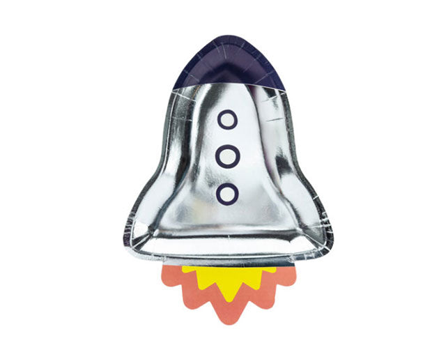 Papirnati tanjuri “SPACE ROCKET” 6/1