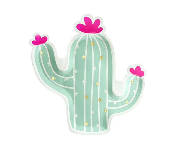 Papirnati tanjuri “CACTUS” 6/6