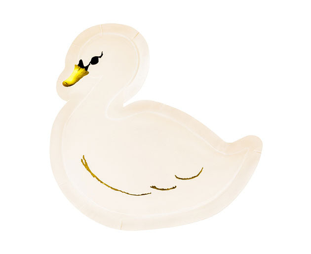 Papirnati tanjuri “LOVELY SWAN” 6/1