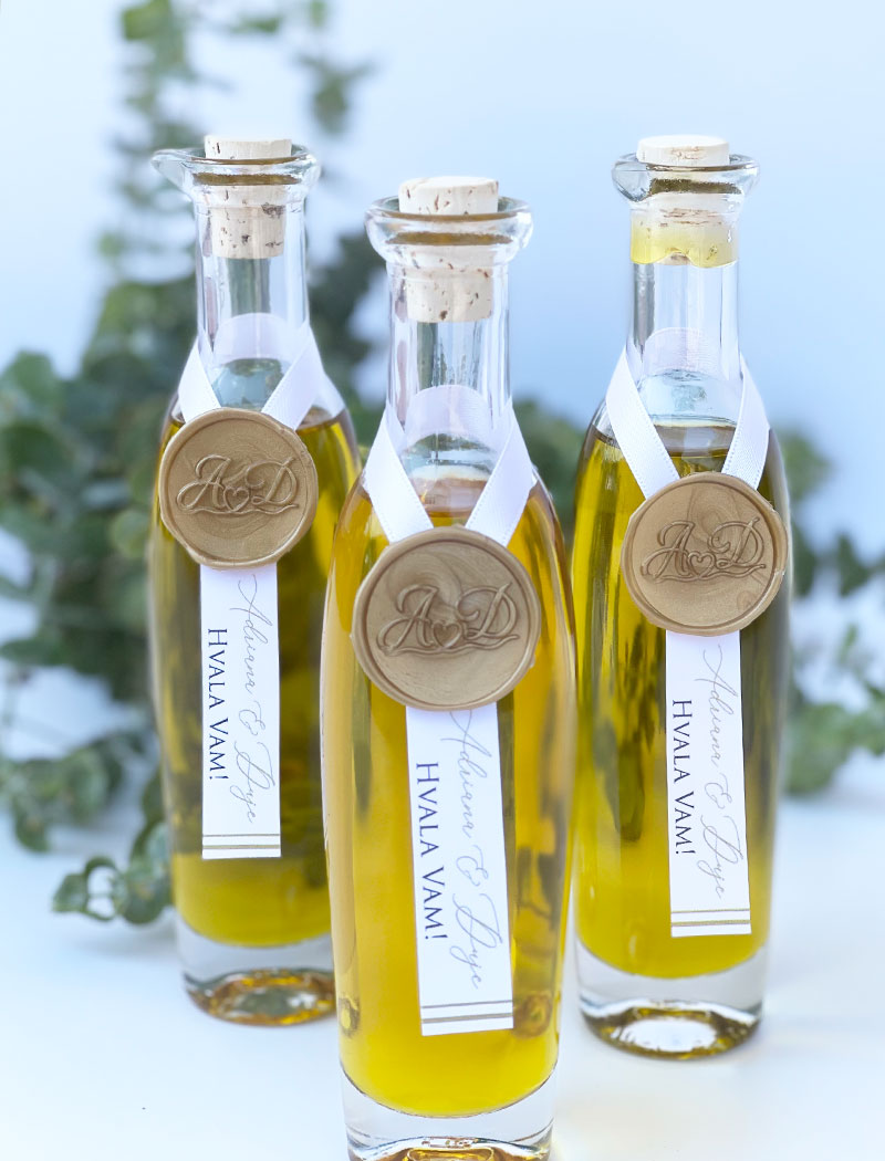 PERSONALIZIRANA BOČICA S MASLINOVIM ULJEM