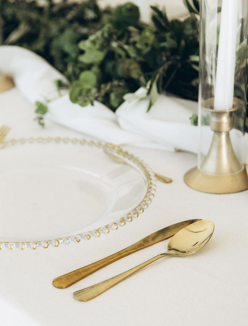 GOLD dinner set