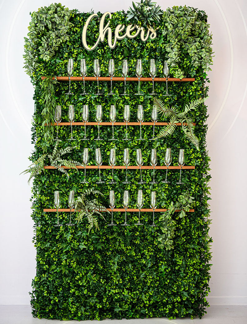 Champagne wall
