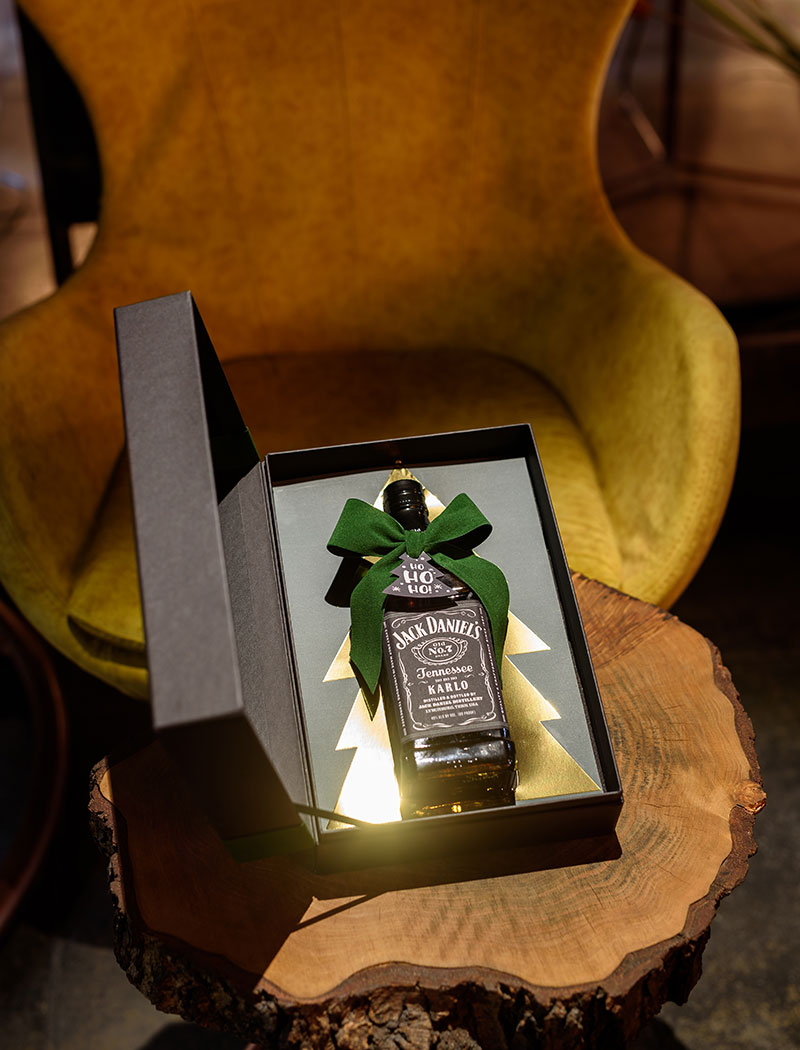 Jack Daniel's Christmas tree