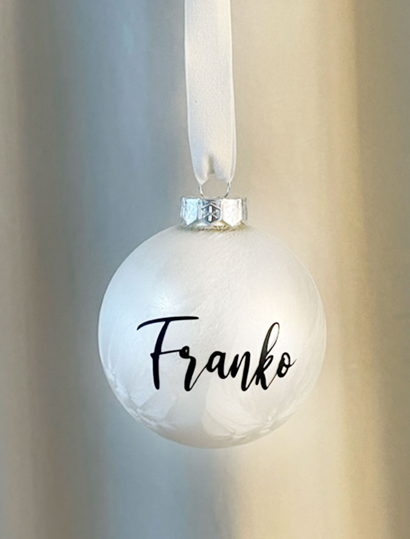 Personalizirana kuglica SNOW BALL