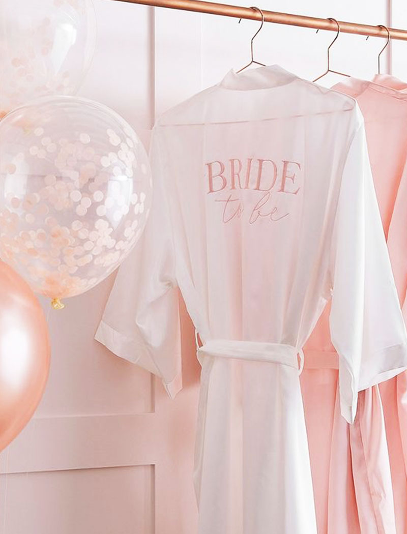 Personalizirani ogrtač BRIDE