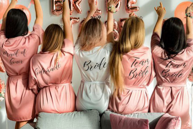 Personalizirani ogrtač BRIDE