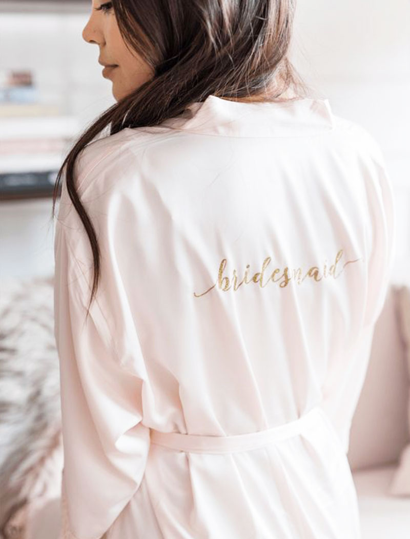 Personalizirani ogrtač BRIDE