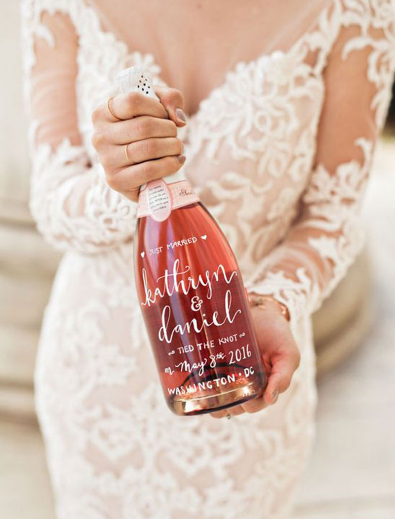 Personalizirani šampanjac BRIDE FOIL