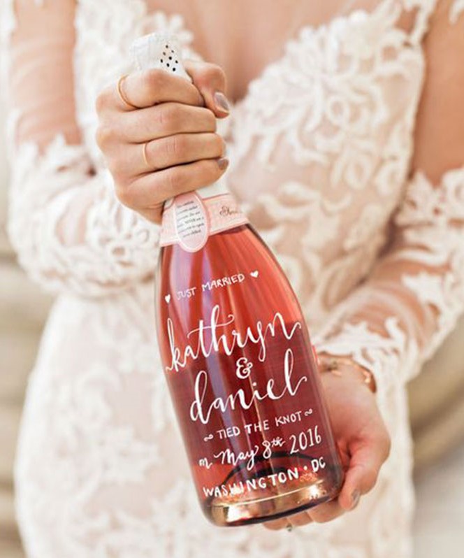 Personalizirani šampanjac BRIDE FOIL