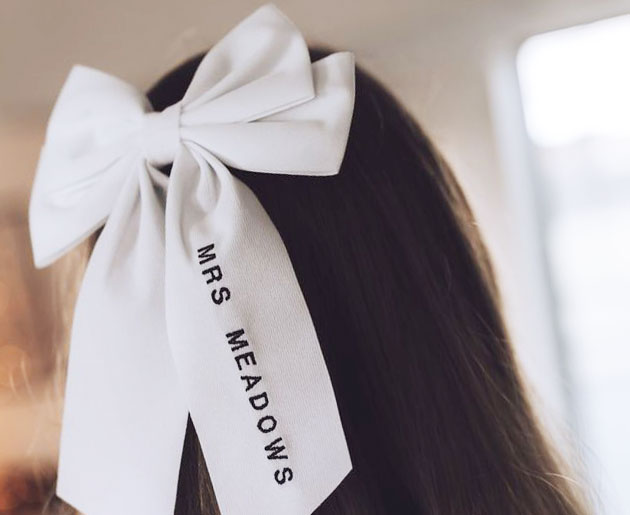 Personalizirana mašna BRIDE BOW