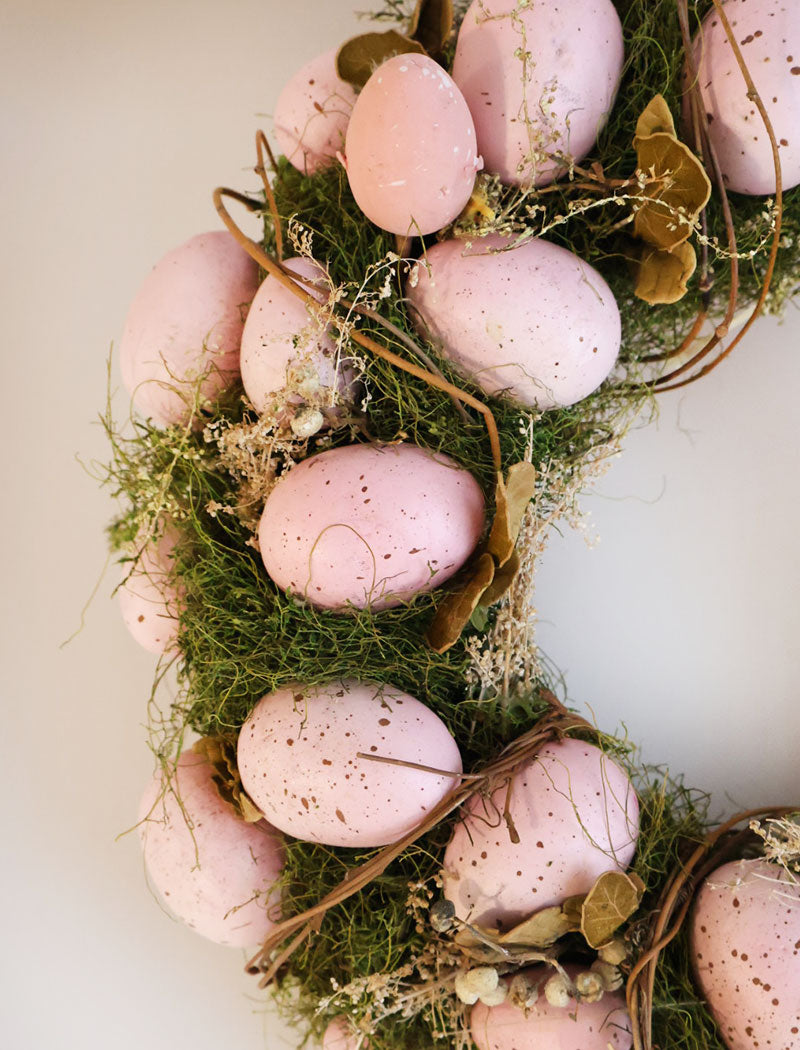 Dekorativni vijenac za stol PINK SPRING