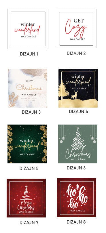 Christmas Candle Box