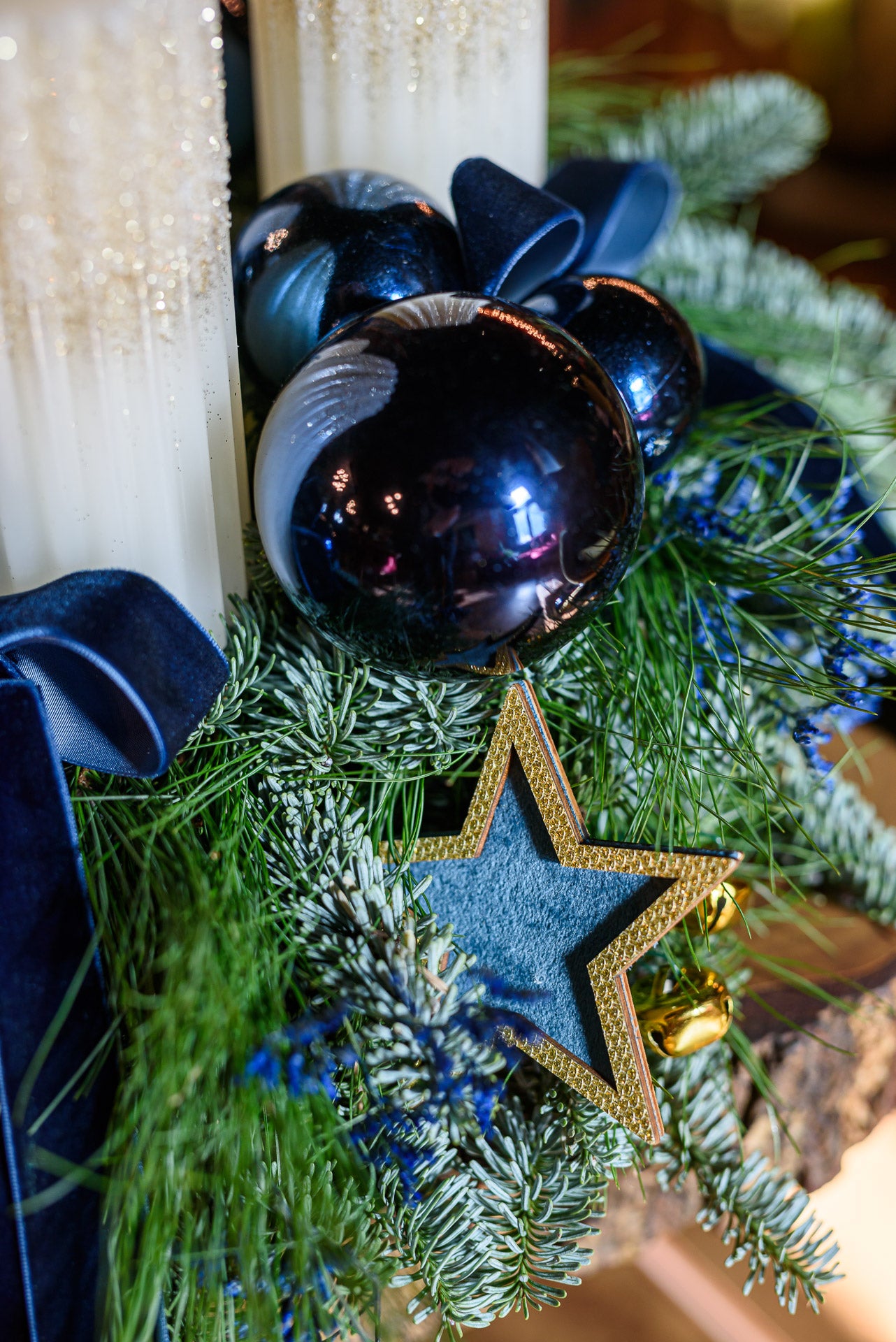 Adventski vijenac Snowflake