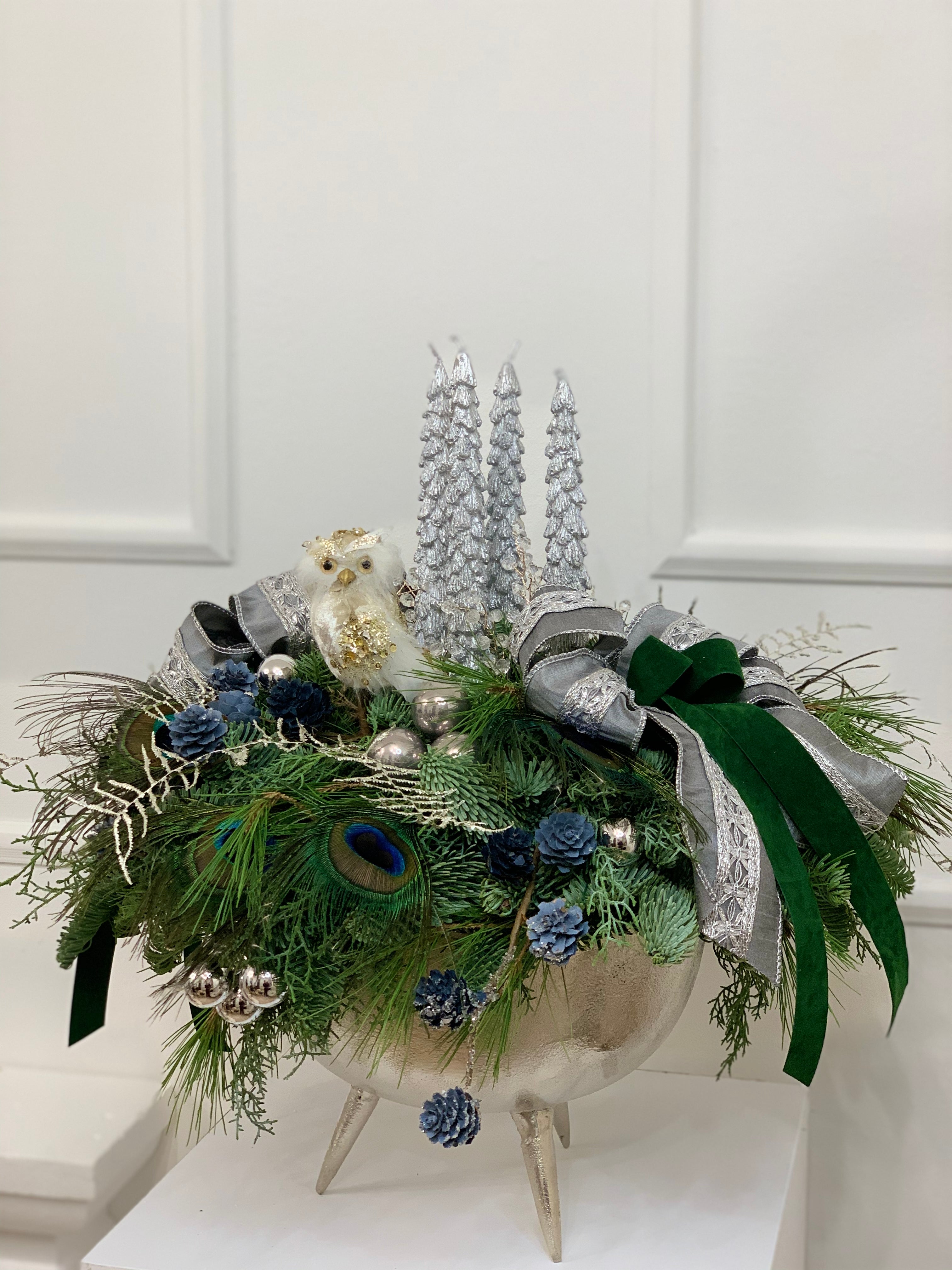 Adventski vijenac Peacock
