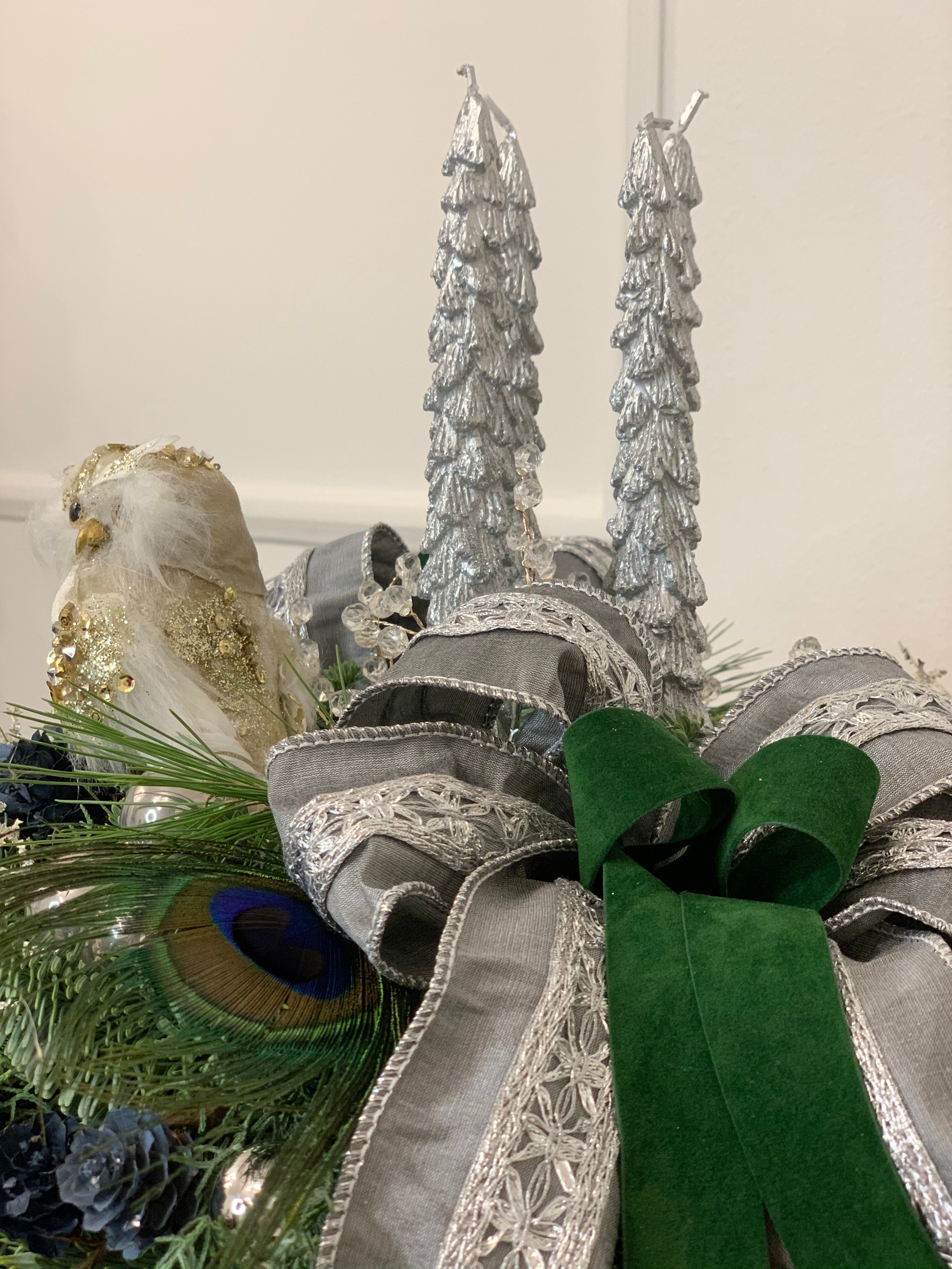 Adventski vijenac Peacock