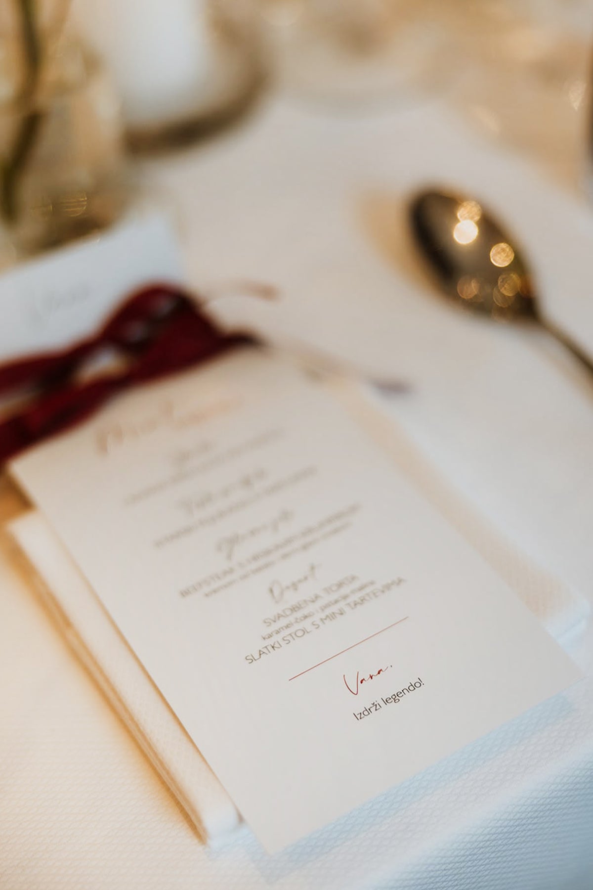 PERSONALIZIRANI MENU Bow