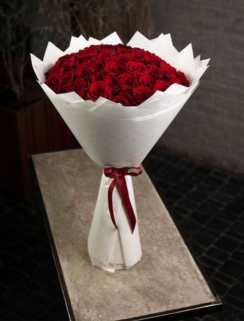 BOUQUET RED ROSSES